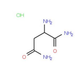 H-L-Asn-NH2 Hydrochloride (CAS 57471-69-9) - chemical structure image