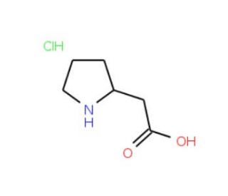 H-L-beta-HomoPro-OH HCl (CAS 56633-75-1 (non-salt)) - chemical structure image