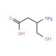 H-L-beta-HSer-OH (CAS 16504-56-6) - chemical structure image