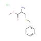 H-L-Cys(Bzl)-OMe*HCl (CAS 16741-80-3) - chemical structure image