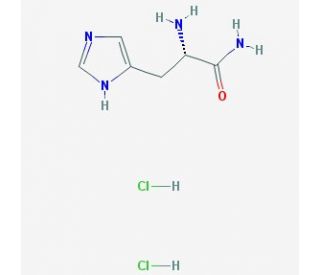 H-L-His-NH2 Dihydrochloride (CAS 71666-95-0) - chemical structure image