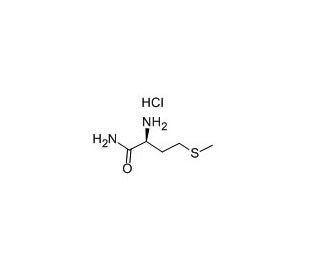 H-L-Met-NH2 Hydrochloride (CAS 16120-92-6) - chemical structure image