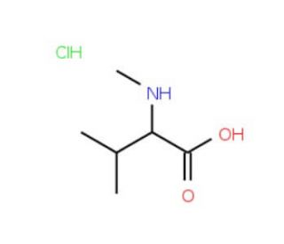 H-L-MeVal-OH HCl (CAS 2480-23-1) - chemical structure image