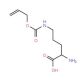 H-L-Orn(Aloc)-OH (CAS 147290-10-6) - chemical structure image