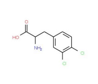 H-L-Phe(3,4-Cl2)-OH (CAS 52794-99-7) - chemical structure image