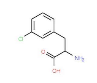 H-L-Phe(3-Cl)-OH (CAS 80126-51-8) - chemical structure image