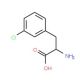 H-L-Phe(3-Cl)-OH (CAS 80126-51-8) - chemical structure image