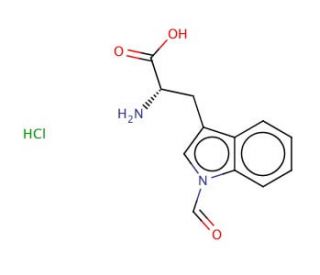 H-L-Trp(For)-OH HCl (CAS 38023-86-8) - chemical structure image