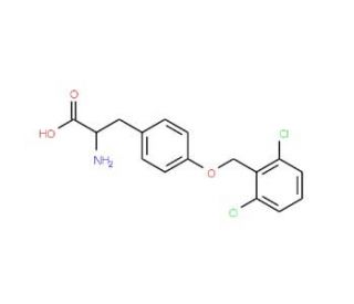 H-L-Tyr(2,6-Cl2-Bzl)-OH (CAS 40298-69-9) - chemical structure image