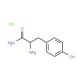 H-L-Tyr-NH2 Hydrochloride 的分子结构, CAS编号: 53559-18-5 H-L-Tyr-NH2 Hydrochloride (CAS 53559-18-5) - chemical structure image