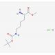 H-Lys(Boc)-OMe hydrochloride (CAS 2389-48-2) - chemical structure image