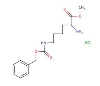 H-Lys(Z)-OMe hydrochloride (CAS 27894-50-4) - chemical structure image