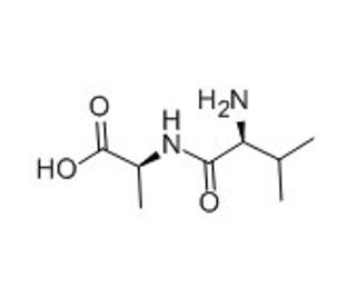 H-Val-Ala-OH (CAS 27493-61-4) - chemical structure image