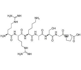 H1-7 (histone H1 phosphorylation site), PKA Substrate (CAS 65189-70-0) - chemical structure image