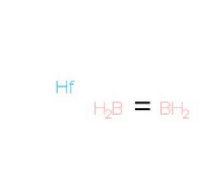 Hafnium boride (CAS 12007-23-7) - chemical structure image