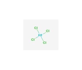 Hafnium Chloride (CAS 13499-05-3) - chemical structure image