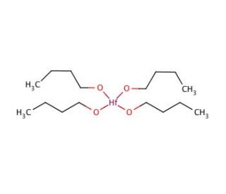 Hafnium(IV) n-butoxide (CAS 22411-22-9) - chemical structure image