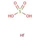 Hafnium(IV) sulfate (CAS 15823-43-5) - chemical structure image