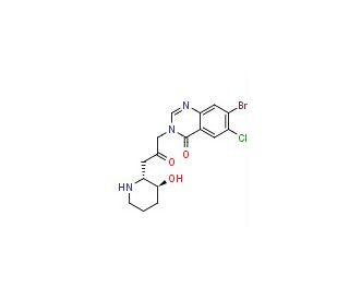 Halofuginone (CAS 55837-20-2) - chemical structure image