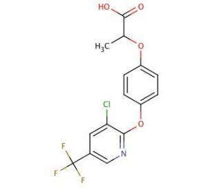 Haloxyfop (CAS 69806-34-4) - chemical structure image