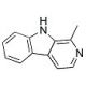 Harmane (CAS 486-84-0) - chemical structure image