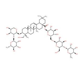 Hederacoside C (CAS 14216-03-6) - chemical structure image