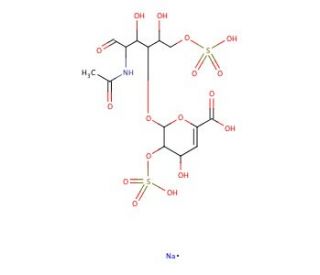 Heparin disaccharide I-A sodium salt (CAS 136098-00-5) - chemical structure image
