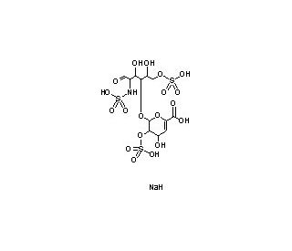 Heparin disaccharide I-S sodium salt (CAS 136098-10-7) - chemical structure image