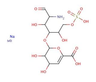 Heparin disaccharide II-H sodium salt (CAS 136098-02-7) - chemical structure image