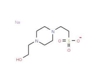 HEPES sodium salt solution (1M) (CAS 75277-39-3) - chemical structure image
