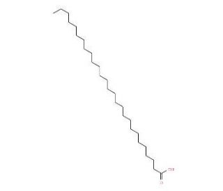 Heptacosanoic Acid (CAS 7138-40-1) - chemical structure image