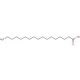 Heptadecanoic acid 的分子结构, CAS编号: 506-12-7 Heptadecanoic acid (CAS 506-12-7) - chemical structure image