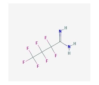 Heptafluorobutyramidine (CAS 375-19-9) - chemical structure image