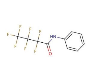 Heptafluorobutyranilide (CAS 336-61-8) - chemical structure image