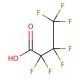 Heptafluorobutyric acid (CAS 375-22-4) - chemical structure image