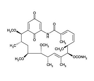 Herbimycin A (CAS 70563-58-5) - chemical structure image