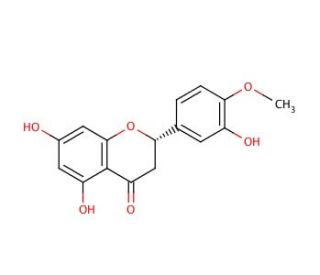 Hesperetin (CAS 69097-99-0) - chemical structure image