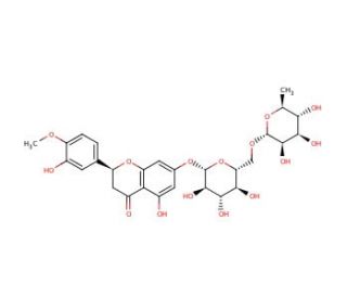 Hesperidin (CAS 520-26-3) - chemical structure image