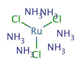 Hexaammineruthenium(III) chloride (CAS 14282-91-8) - chemical structure image