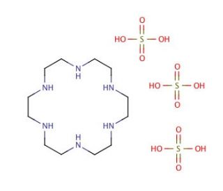 Hexacyclen trisulfate (CAS 56187-09-8) - chemical structure image