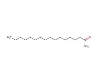 Hexadecanamide (CAS 629-54-9) - chemical structure image