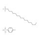 Hexadecyltrimethylammonium p-toluenesulfonate 的分子结构, CAS编号: 138-32-9 Hexadecyltrimethylammonium p-toluenesulfonate (CAS 138-32-9) - chemical structure image