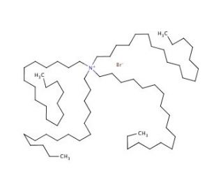 Hexadecyltrioctadecylammonium bromide (CAS 179737-01-0) - chemical structure image