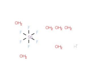 Hexafluoroantimonic acid hexahydrate (CAS 72121-43-8) - chemical structure image