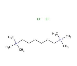 Hexamethonium chloride (CAS 60-25-3) - chemical structure image