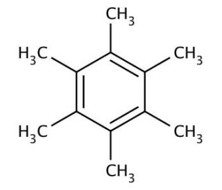 Hexamethylbenzene (CAS 87-85-4) - chemical structure image
