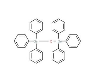 Hexaphenyldigermoxane (CAS 2181-40-0) - chemical structure image