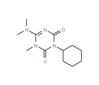 Hexazinone (CAS 51235-04-2) - chemical structure image