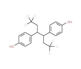 Hexestrol-d6 (CAS 1215476-12-2) - chemical structure image