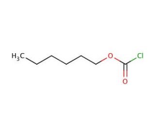 Hexyl chloroformate (CAS 6092-54-2) - chemical structure image